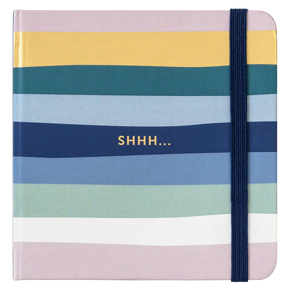 Password Book | Small Password Organiser | Stripe Design