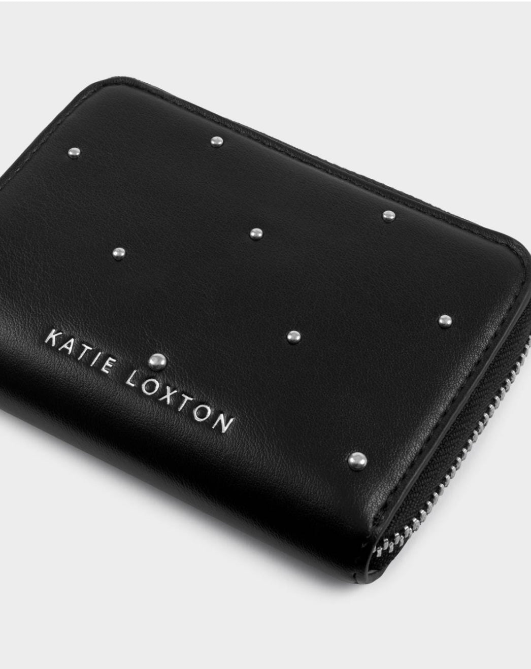 Katie Loxton | Black Klara Studded Concertina Purse