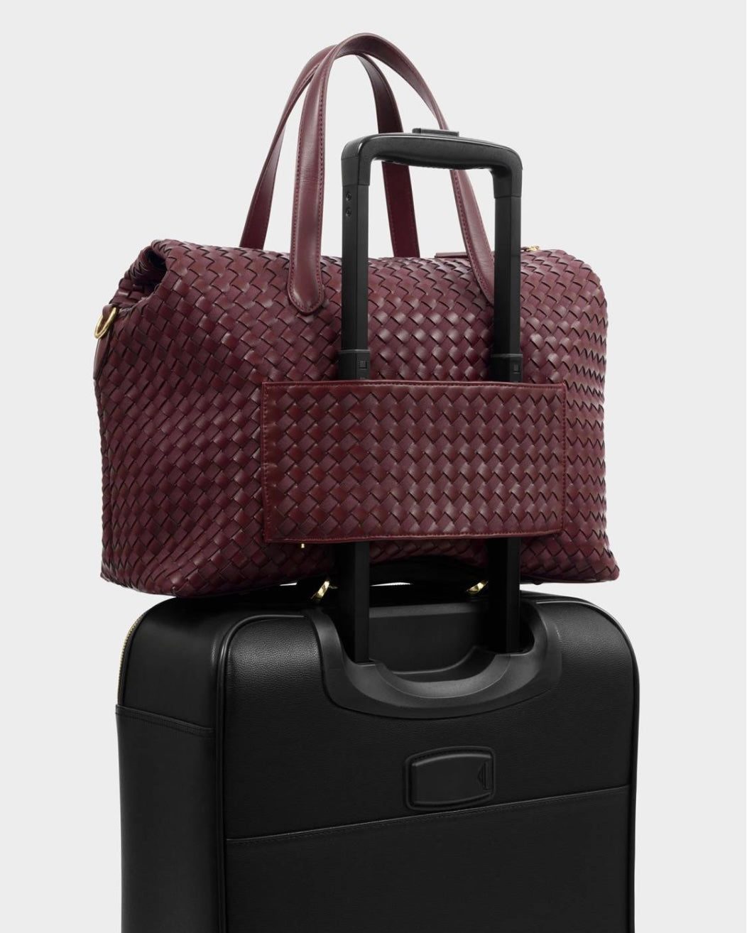 Katie Loxton | Cherry Milan Hand Woven Cabin Bag