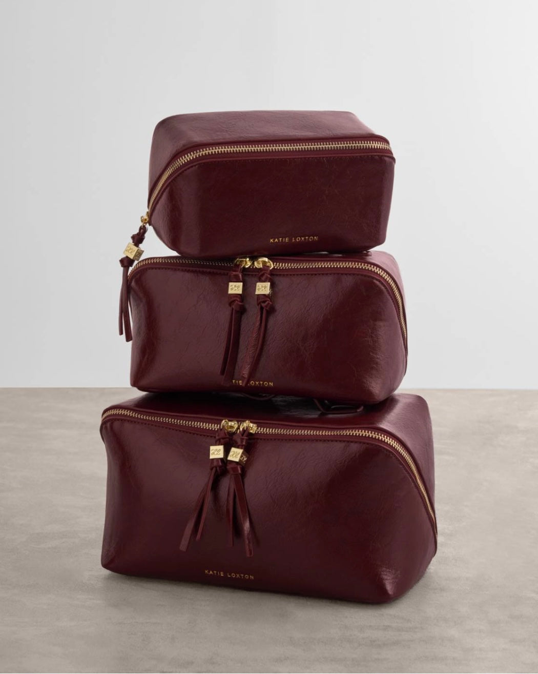 Katie Loxton | Cherry Soho Large Makeup & Wash Bag