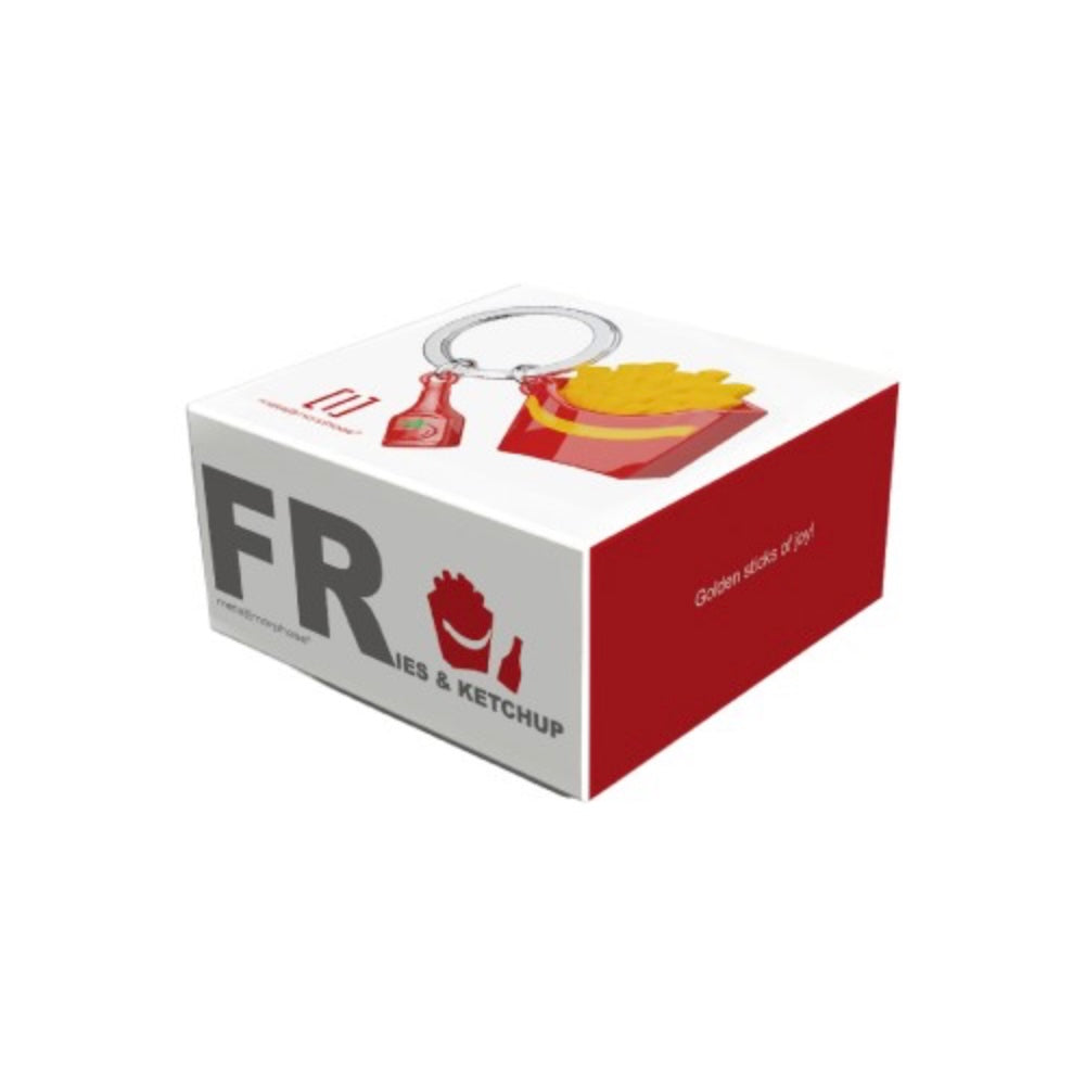 Metalmorphose | French Fries with Ketchup Keyring