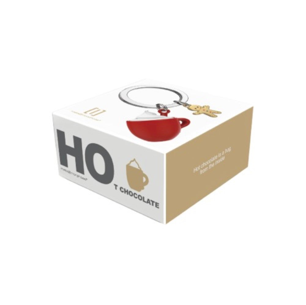 Metalmorphose | Hot Chocolate with Whipped Cream & Gingerbread Keyring