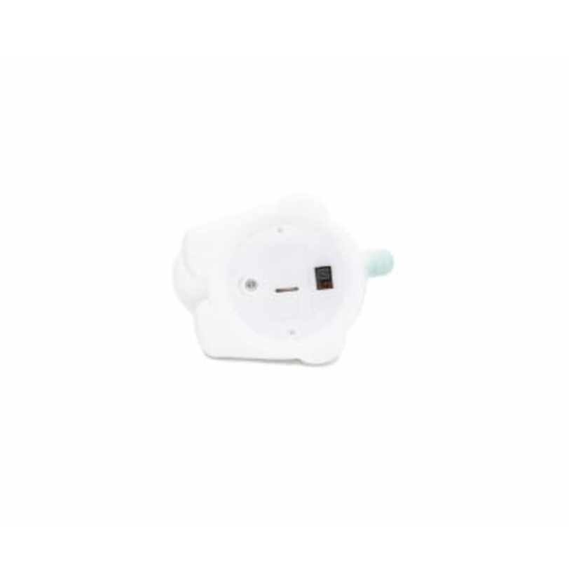 Mini White Unicorn with Pastel Blue Mane Colour Changing LED Nightlight