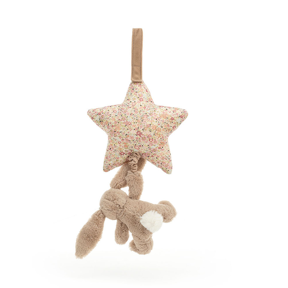 Jellycat | Blossom Bea Beige Bunny Musical Pull