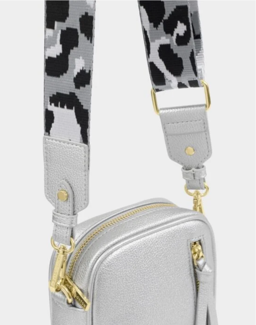 Katie Loxton | Silver Hallie Small Crossbody Bag