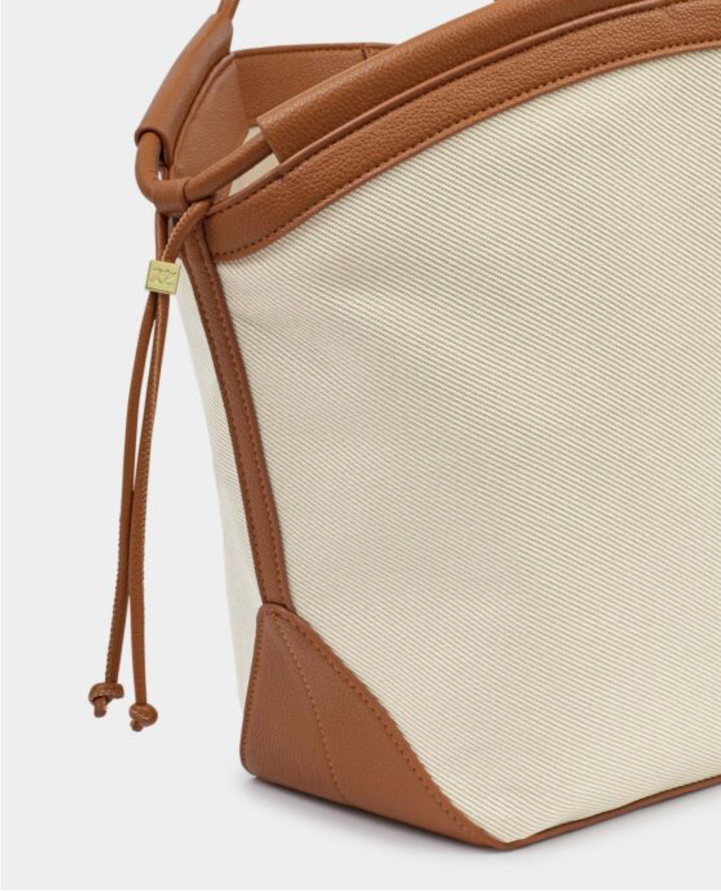 Katie Loxton | Cognac Florence Canvas Tote Bag