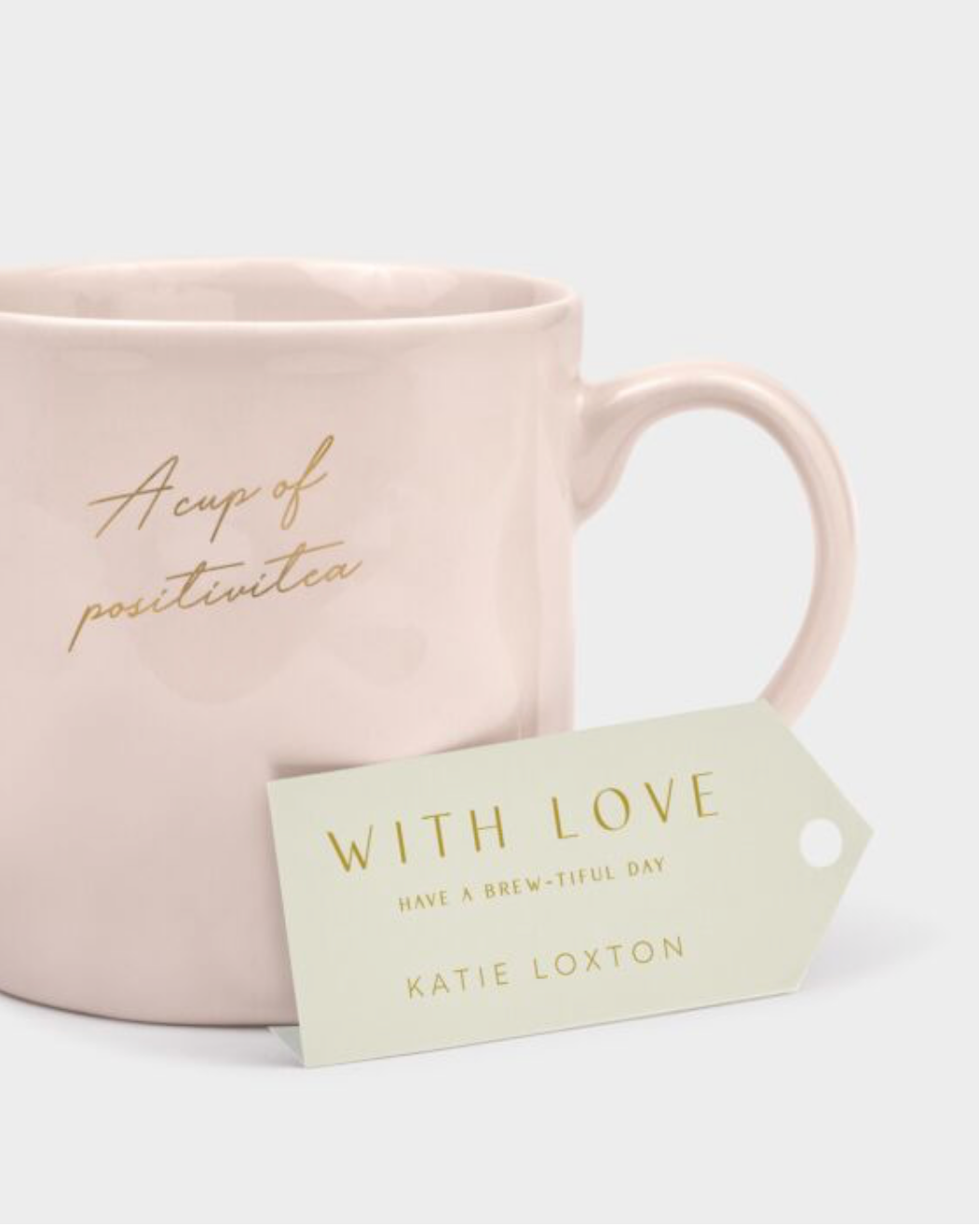 Katie Loxton | 'A Cup of Positivi-Tea' Gift Bow Mug