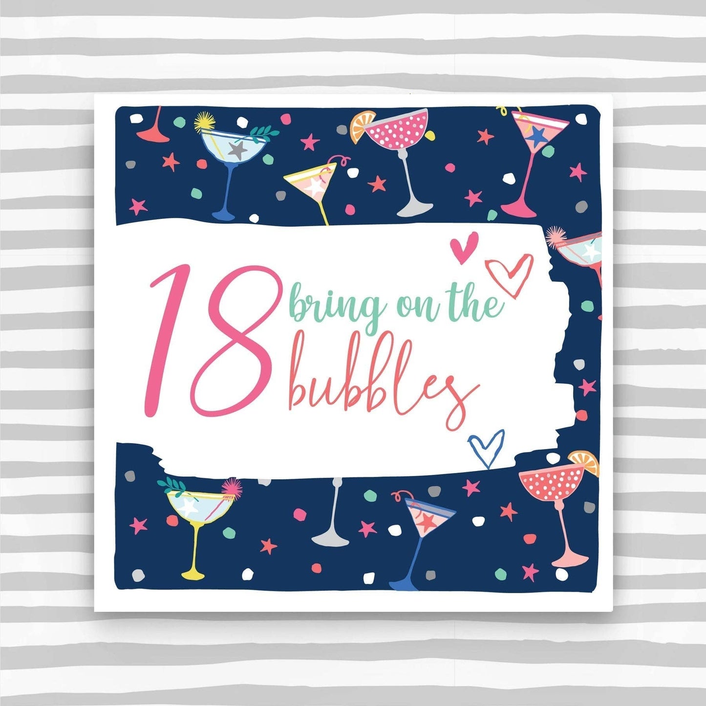 PBS59 - 18thð Female Birthday Card