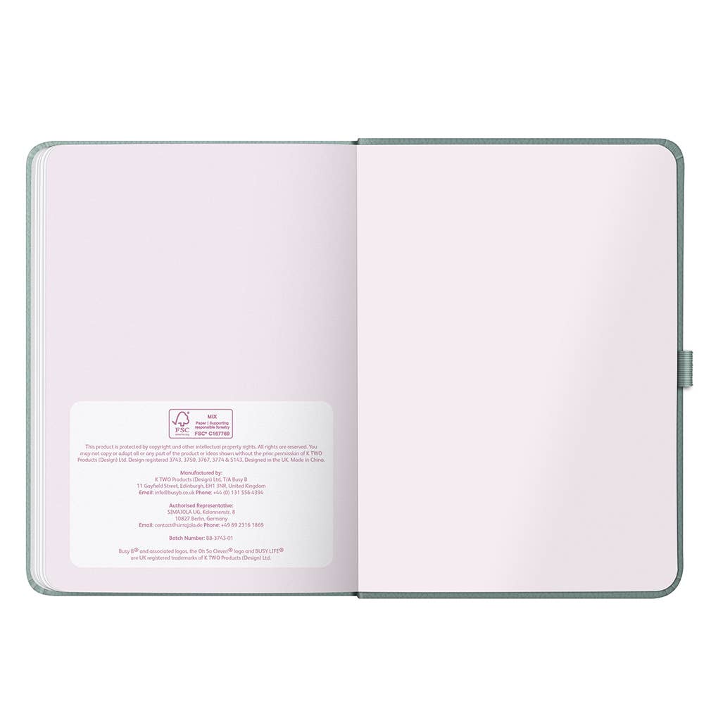 Busy Life Diary 2027 Sage Faux - Busy B