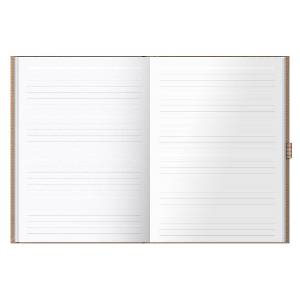 Gratitude Journal - 6 Month Undated Planner - Fabric Cover