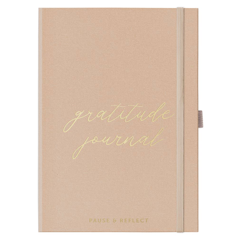 Gratitude Journal - 6 Month Undated Planner - Fabric Cover