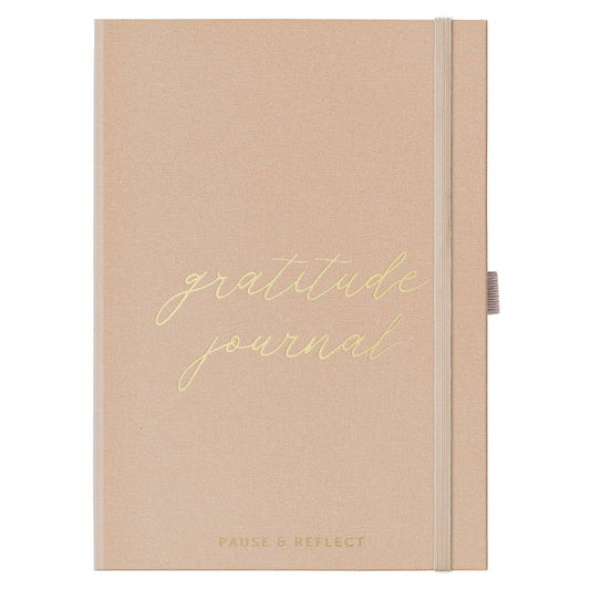 Gratitude Journal - 6 Month Undated Planner - Fabric Cover