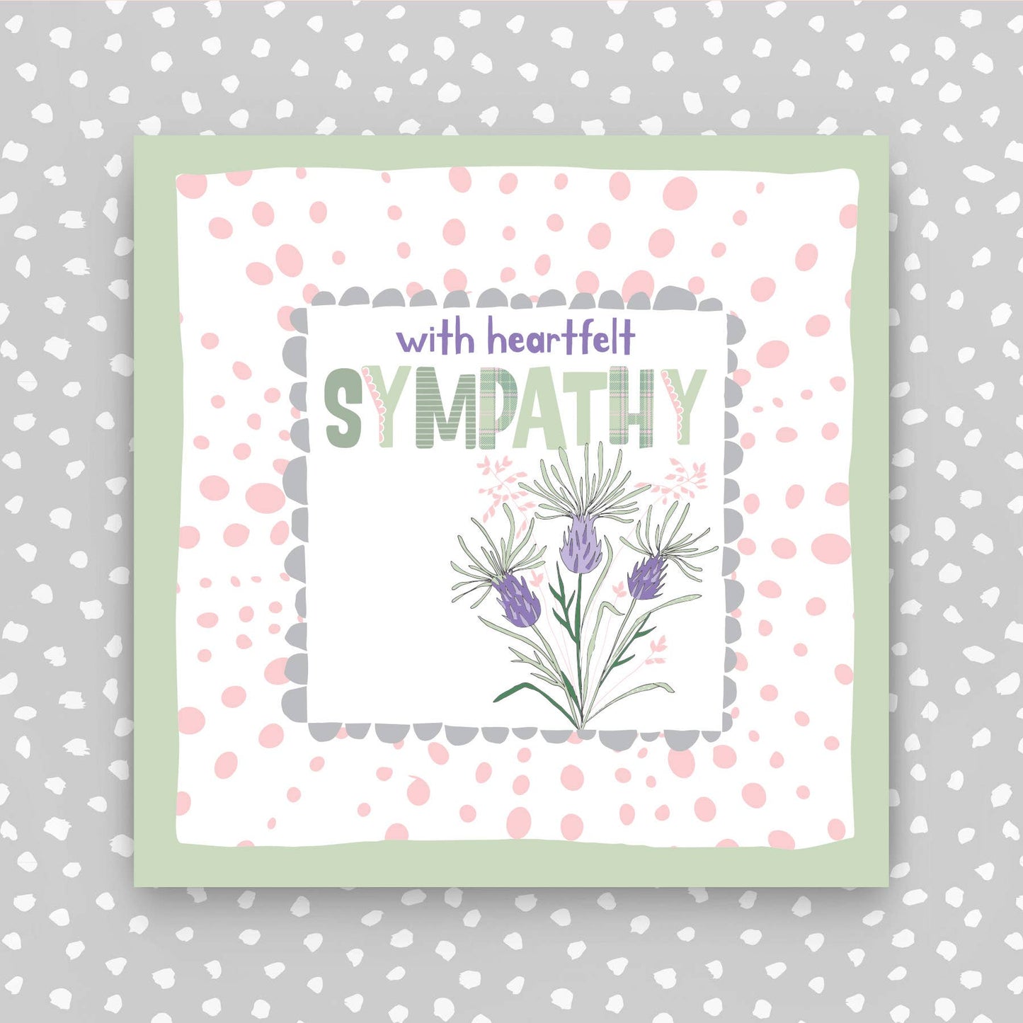 TF192 - Scottish - Sympathy Greeting Card