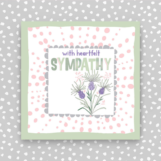 TF192 - Scottish - Sympathy Greeting Card