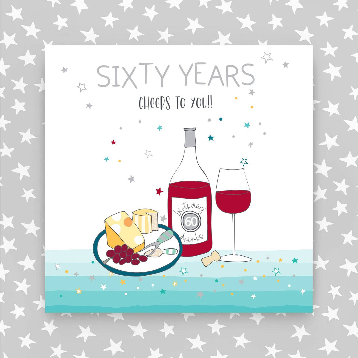 60 Years Greeting Card (MA61)