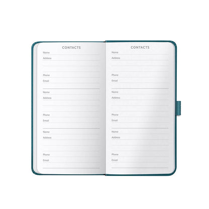 Slim Diary 2027 Teal Faux - Busy B