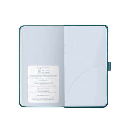 Slim Diary 2027 Teal Faux - Busy B