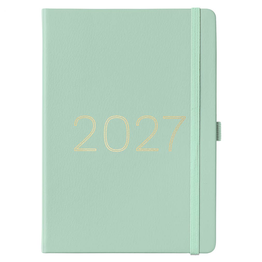 Busy Life Diary 2027 Sage Faux - Busy B