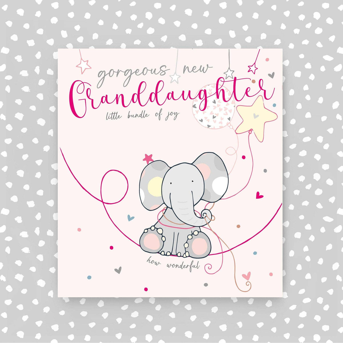 New Granddaughter Card