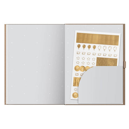Gratitude Journal - 6 Month Undated Planner - Fabric Cover