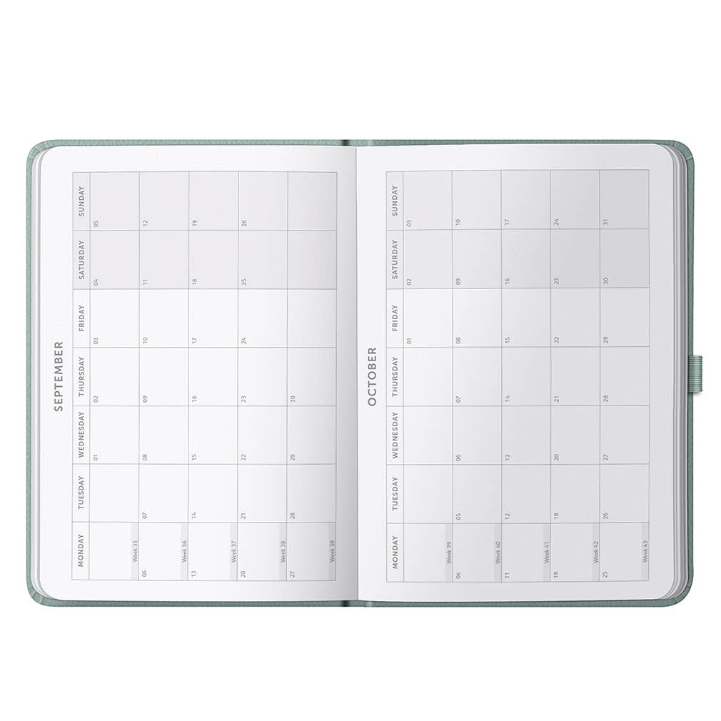 Busy Life Diary 2027 Sage Faux - Busy B