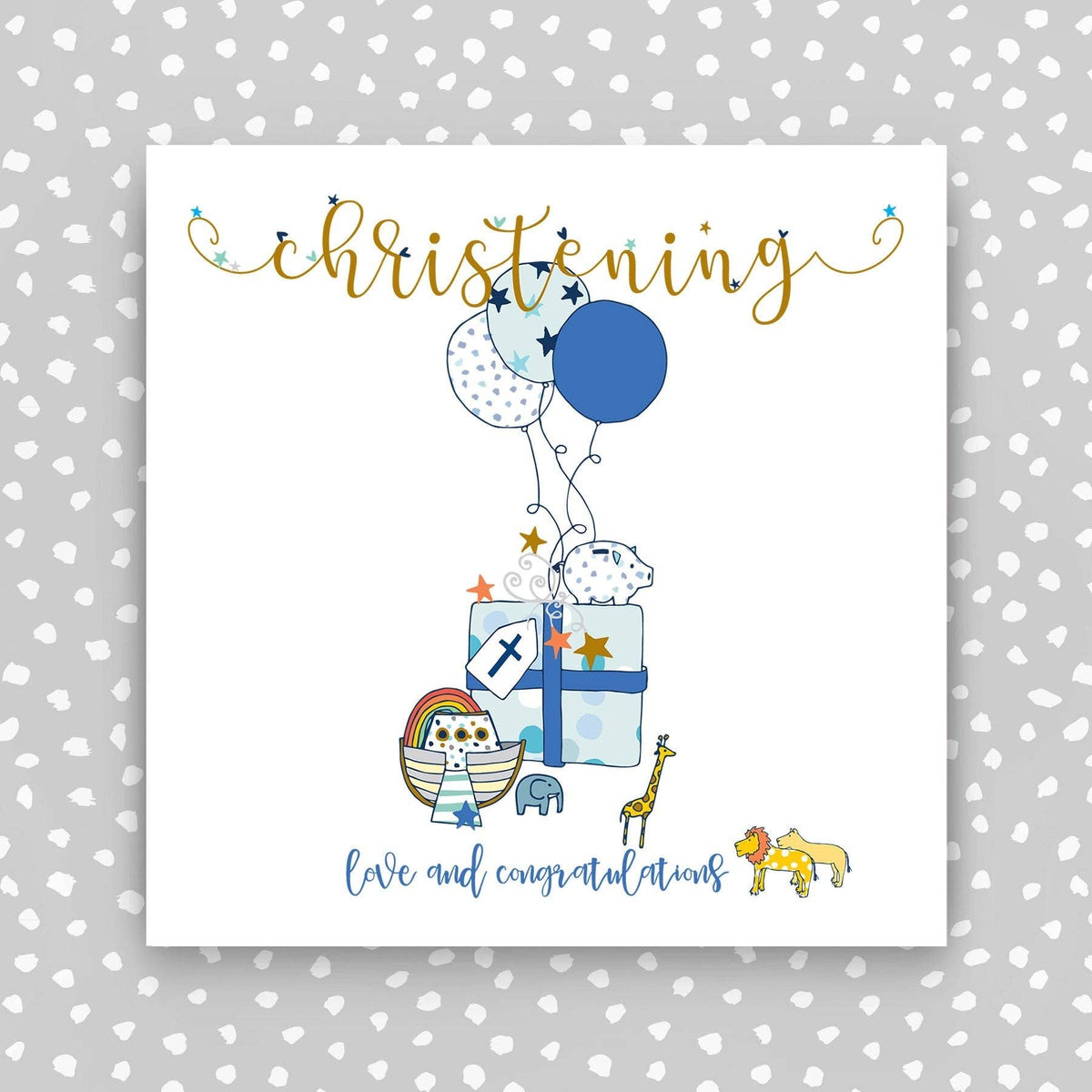 Christening Boy  Card(TJ05)