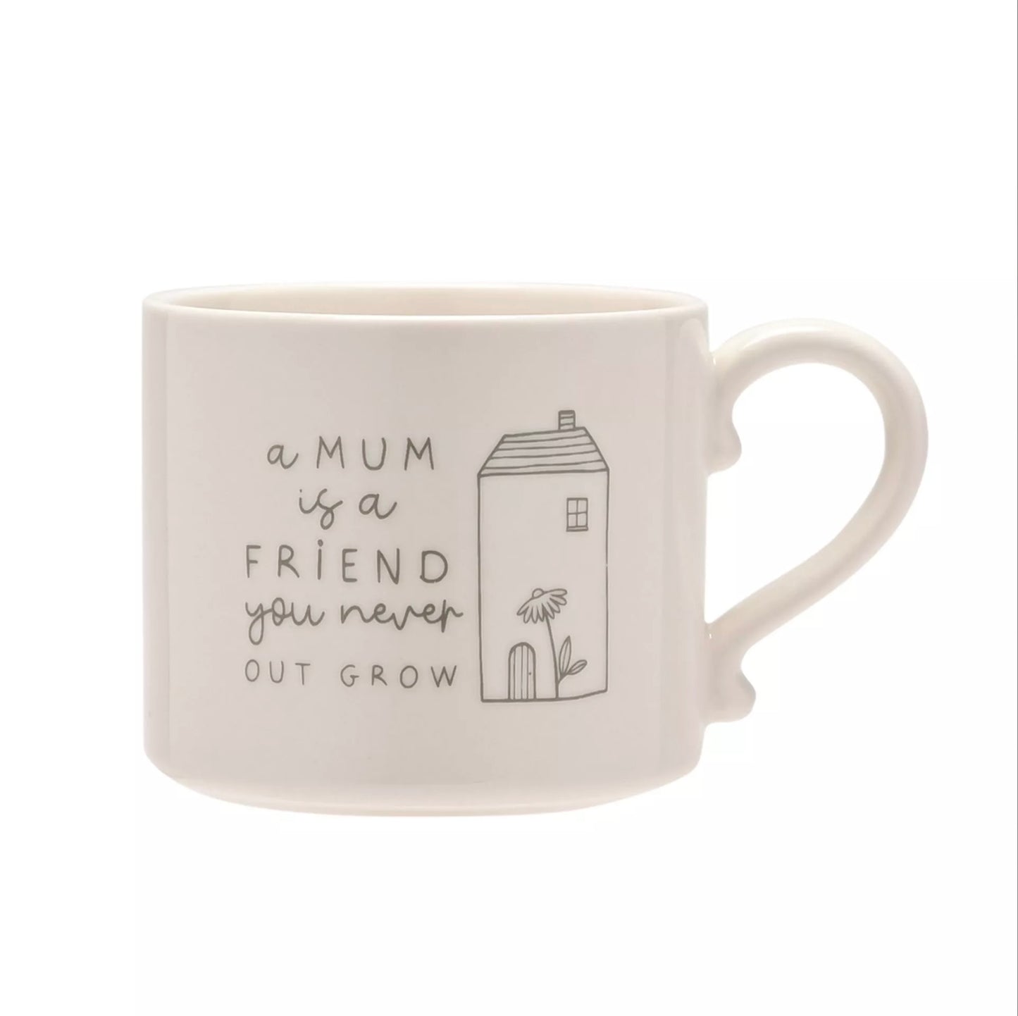 'A mum is a friend you never out grow' Moments Mug