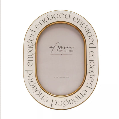 Amore Words Photo Frame | Engaged