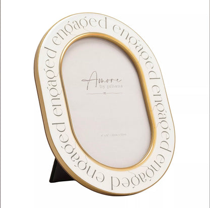 Amore Words Photo Frame | Engaged