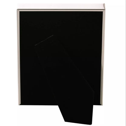 Amore Silverplated Box Frame with Crystals 4x6"