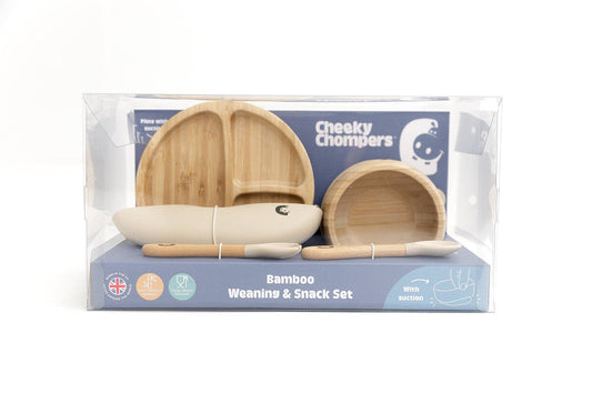 Cheeky Chompers | Bamboo Weaning Set