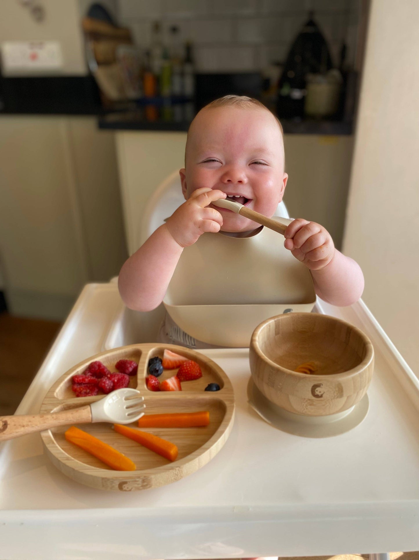 Cheeky Chompers | Bamboo Weaning Set