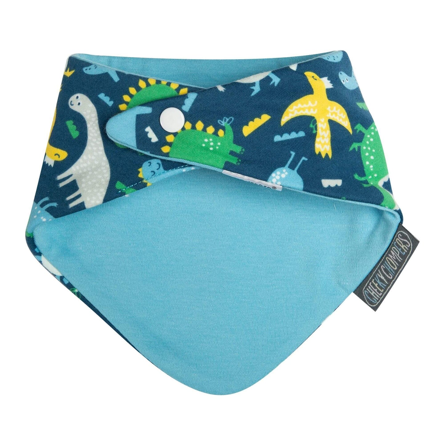 Cheeky Chompers | 2 Pack Dino & Stripes Neckerbibs