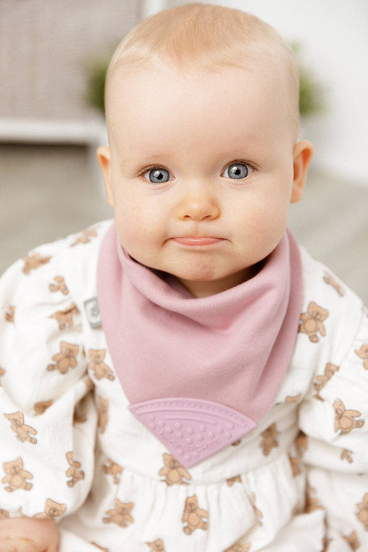 Cheeky Chompers | Dusky Pink Neckerchew