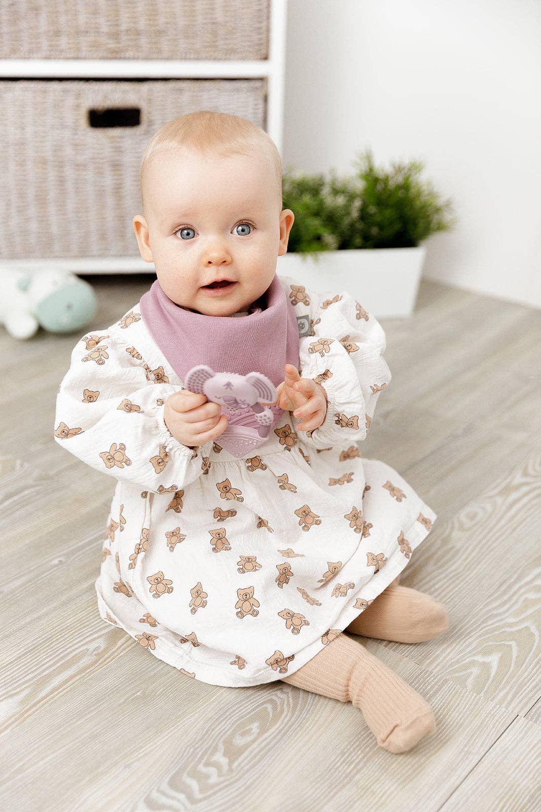 Cheeky Chompers | Dusky Pink Neckerchew
