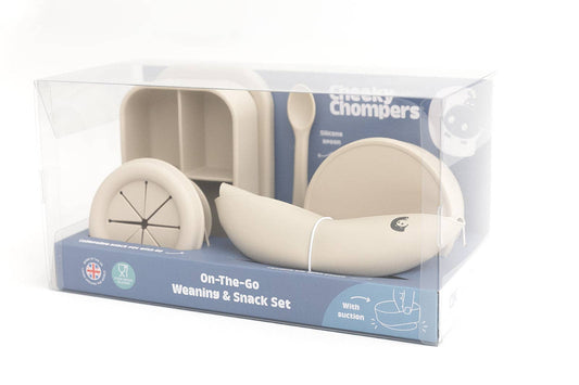 Cheeky Chompers | On-the-go Weaning & Snack Set