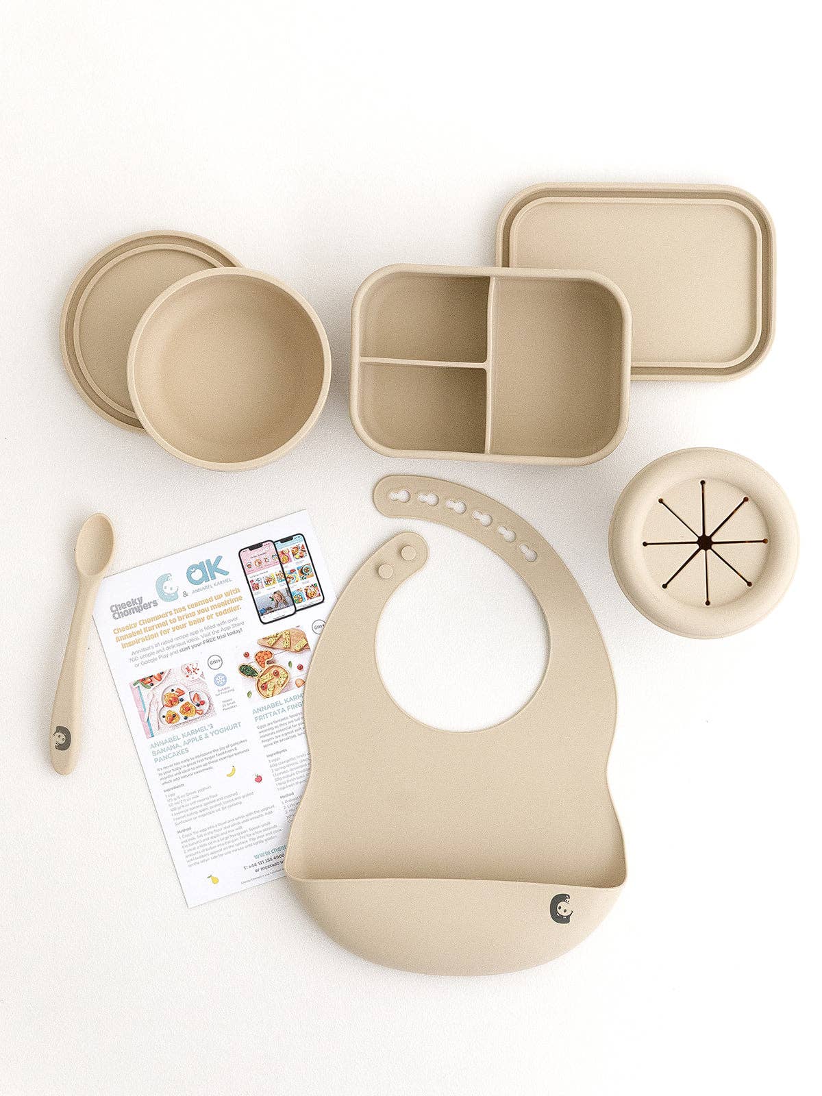 Cheeky Chompers | On-the-go Weaning & Snack Set