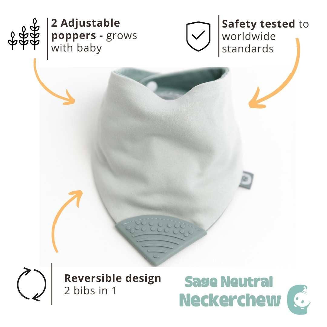 Cheeky Chompers | Sage Neckerchew