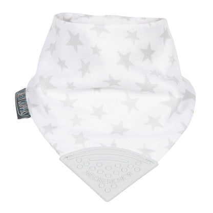 Cheeky Chompers | Silver Stars Muslin Neckerchew