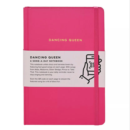 'Dancing Queen' Say It With Songs A5 Hardback Notebook