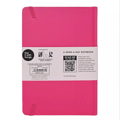 'Dancing Queen' Say It With Songs A5 Hardback Notebook