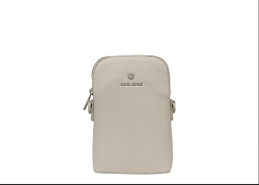 David Jones | Almond Milk Crossbody Phone Bag