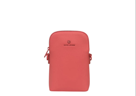 David Jones | Living Coral Crossbody Phone Bag