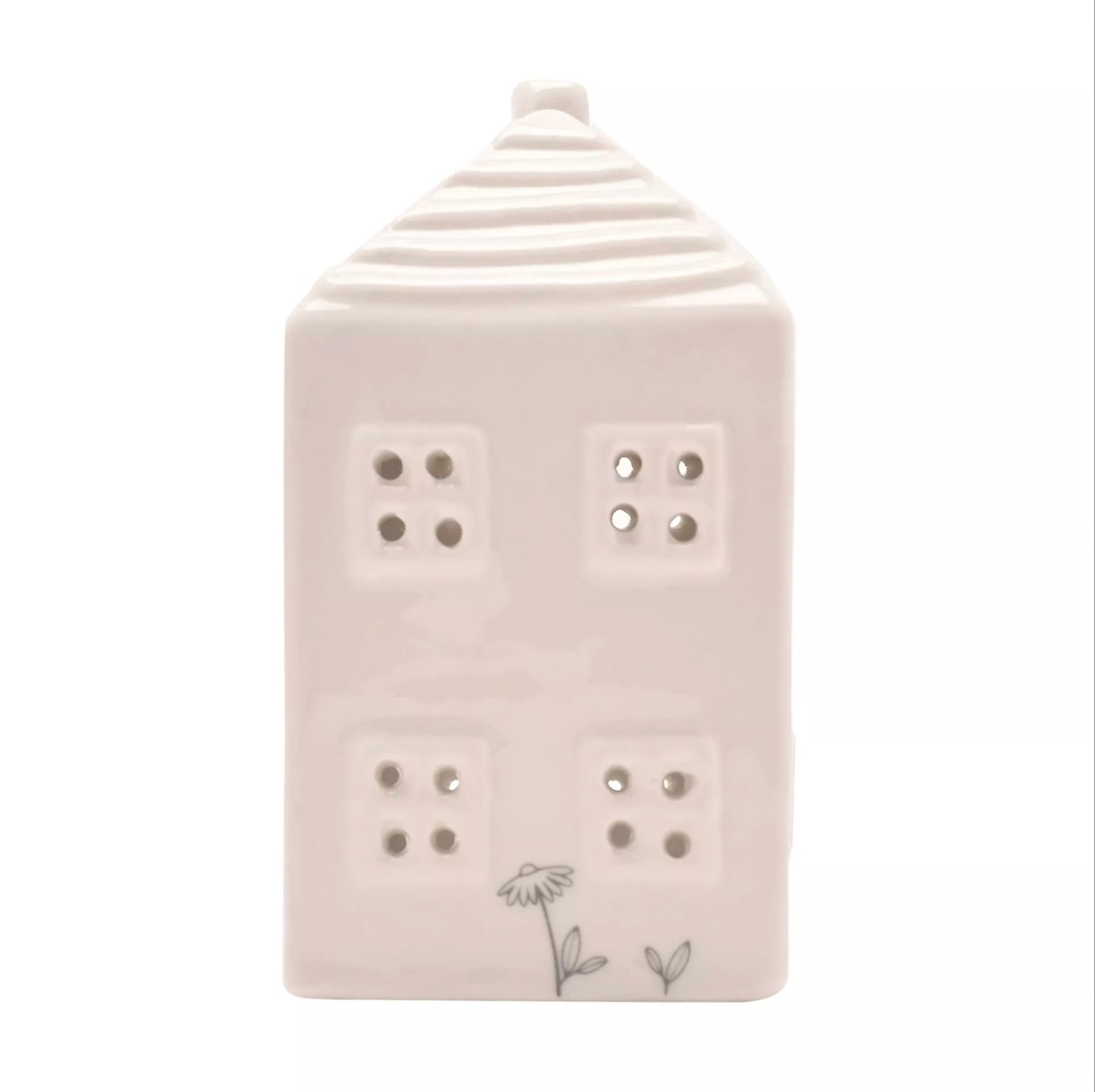 'Family is the heart of the home' Ceramic House Tea Light Holder