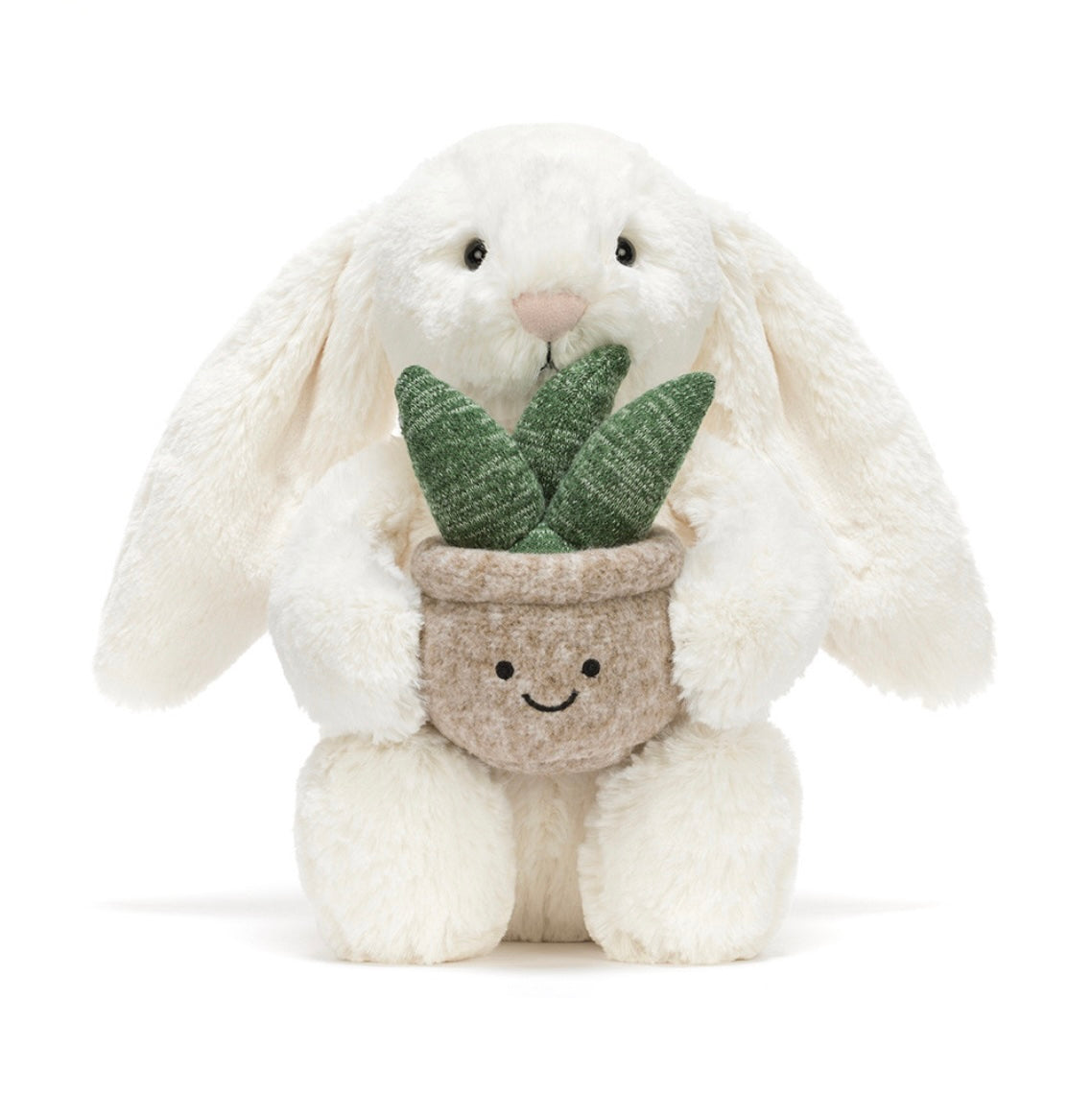 Jellycat | Cream Bunny With Plant