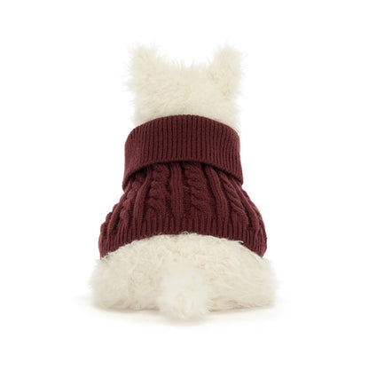 Jellycat | Munro Scottie Dog 'Winter Jumper'