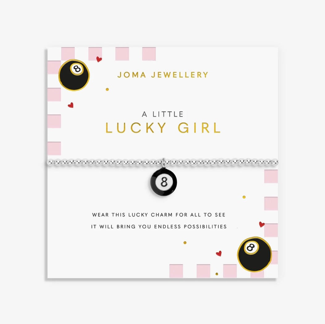 Joma Jewellery | A Little 'Lucky Girl' Bracelet
