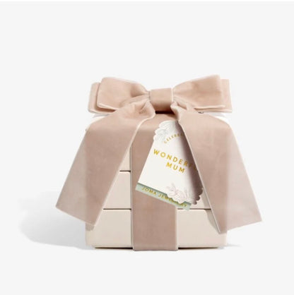 Joma Jewellery | 'Wonderful Mum' Celebration Stack Bracelet, Necklace & Earrings Gift Set