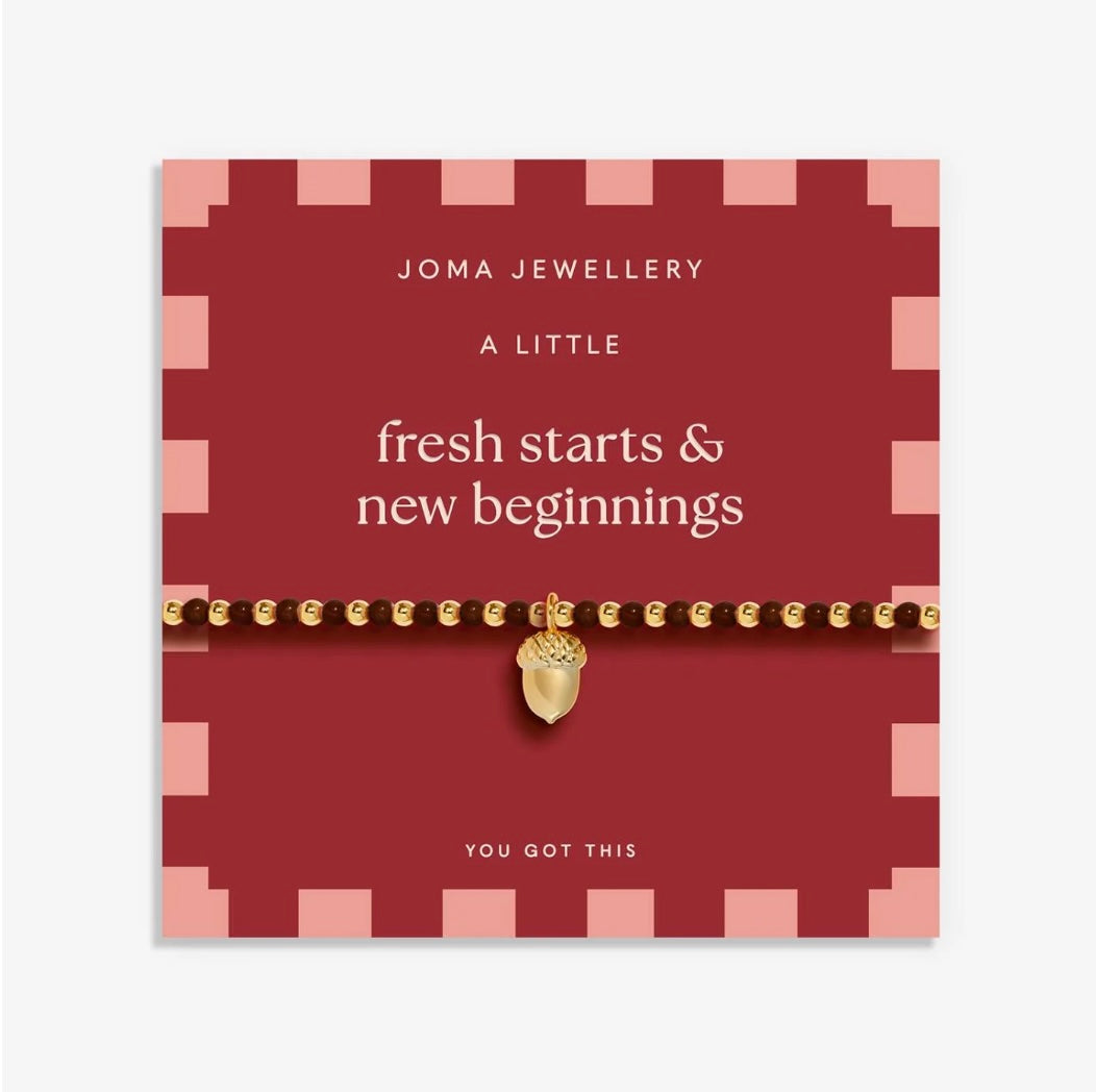 Joma Jewellery | A Little ‘fresh starts & new beginnings' Bracelet
