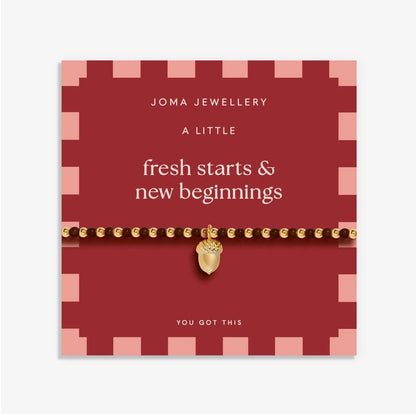Joma Jewellery | A Little ‘fresh starts & new beginnings' Bracelet